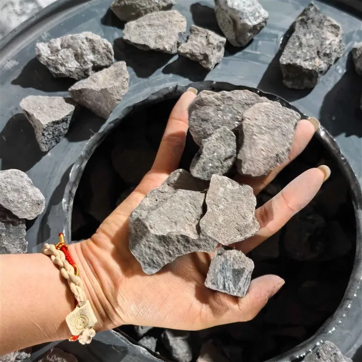 Annual sales of various particle sizes of calcium carbide